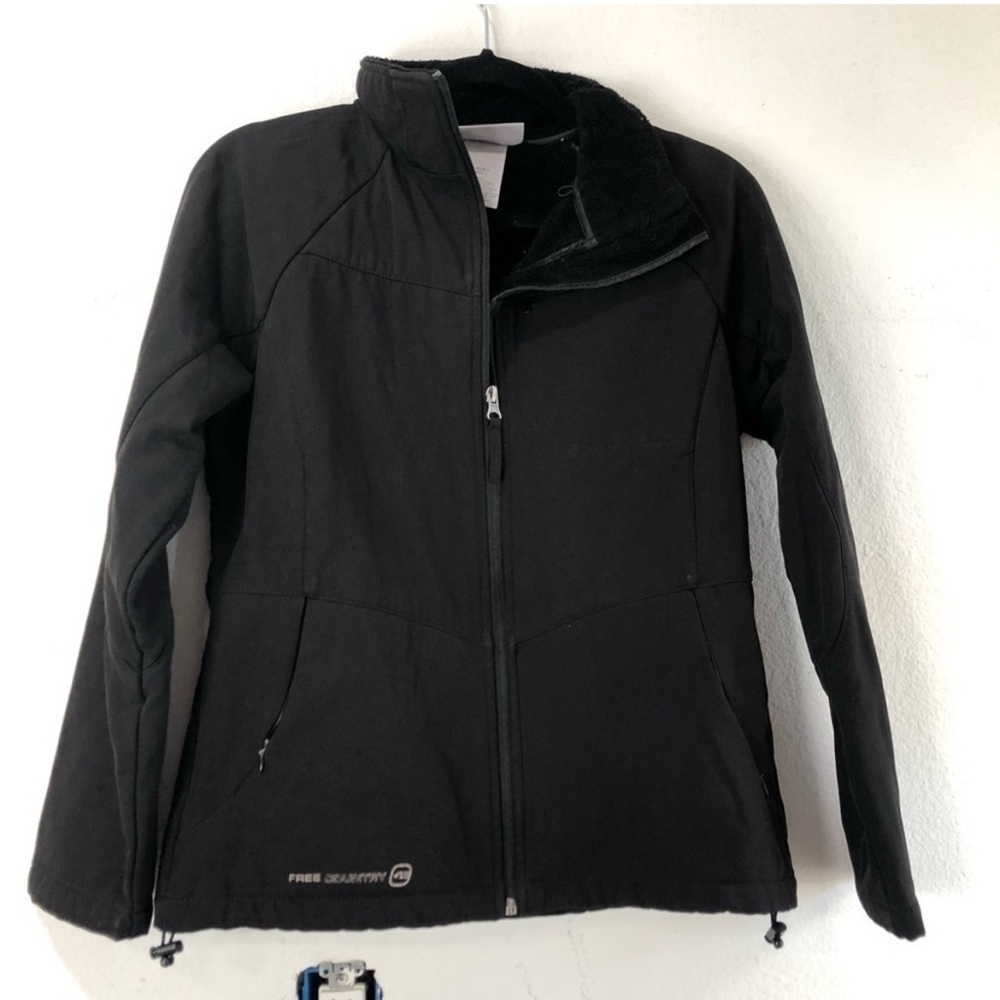 Free Country black Softshell Jacket - Picture 2 of 16